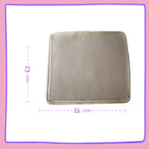 Rectangular mesh insert for ita bag